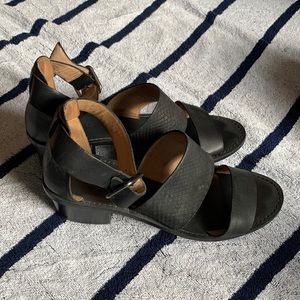 Madewell Block heel sandals size 9